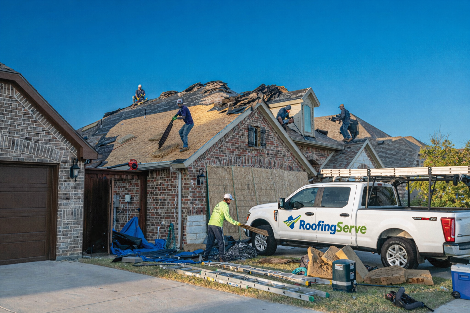 best roof repairs Dallas, TX
